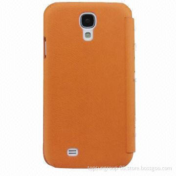 Fashion lightning lines holster for Samsung i9500, good-quality PU leather, OEM orders are welcome